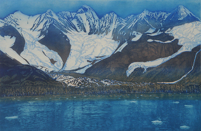 Gregory Pfarr, Three Glaciers, Prince William Sound, Alaska