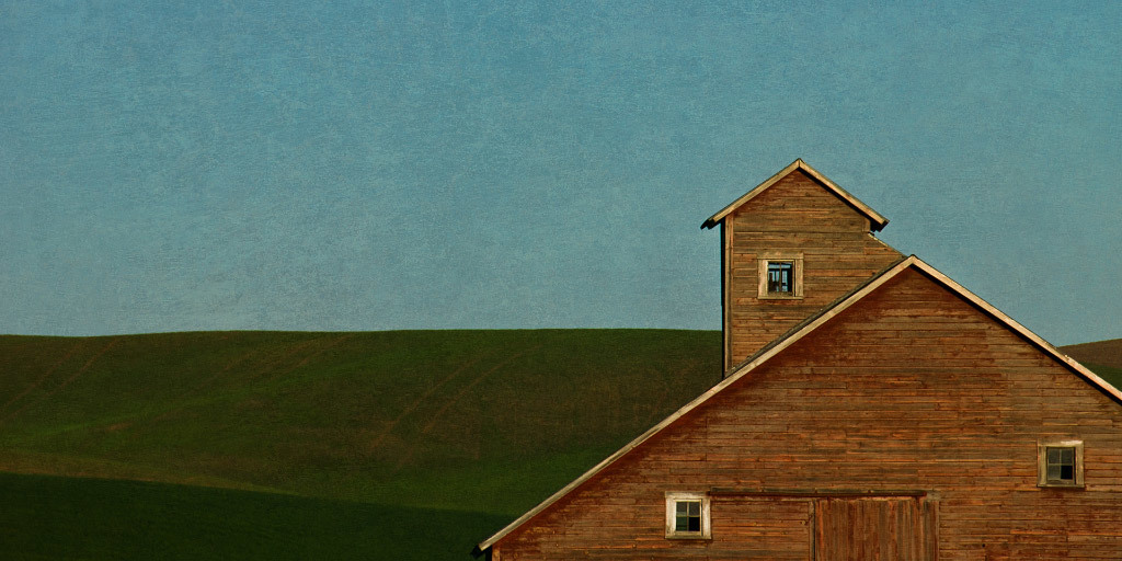Don Schwartz, Red Barn, Blue sky