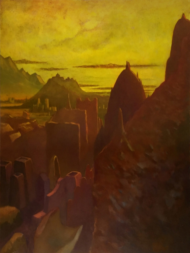 Guy Gilray, Landscape, oil