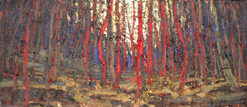 Anton Pavlenko, Sleepless Forest, oil
